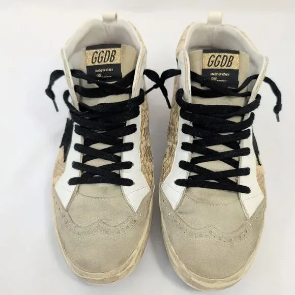 Golden Goose Midstar Private Edition LTD 01/276 Sneakers Snakeskin Womens Size - Picture 2 of 16